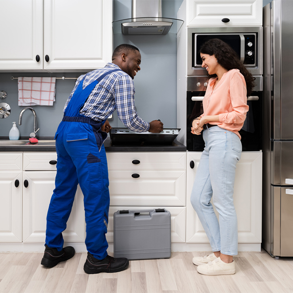 can you provide an estimate for cooktop repair before beginning any work in Newport MN